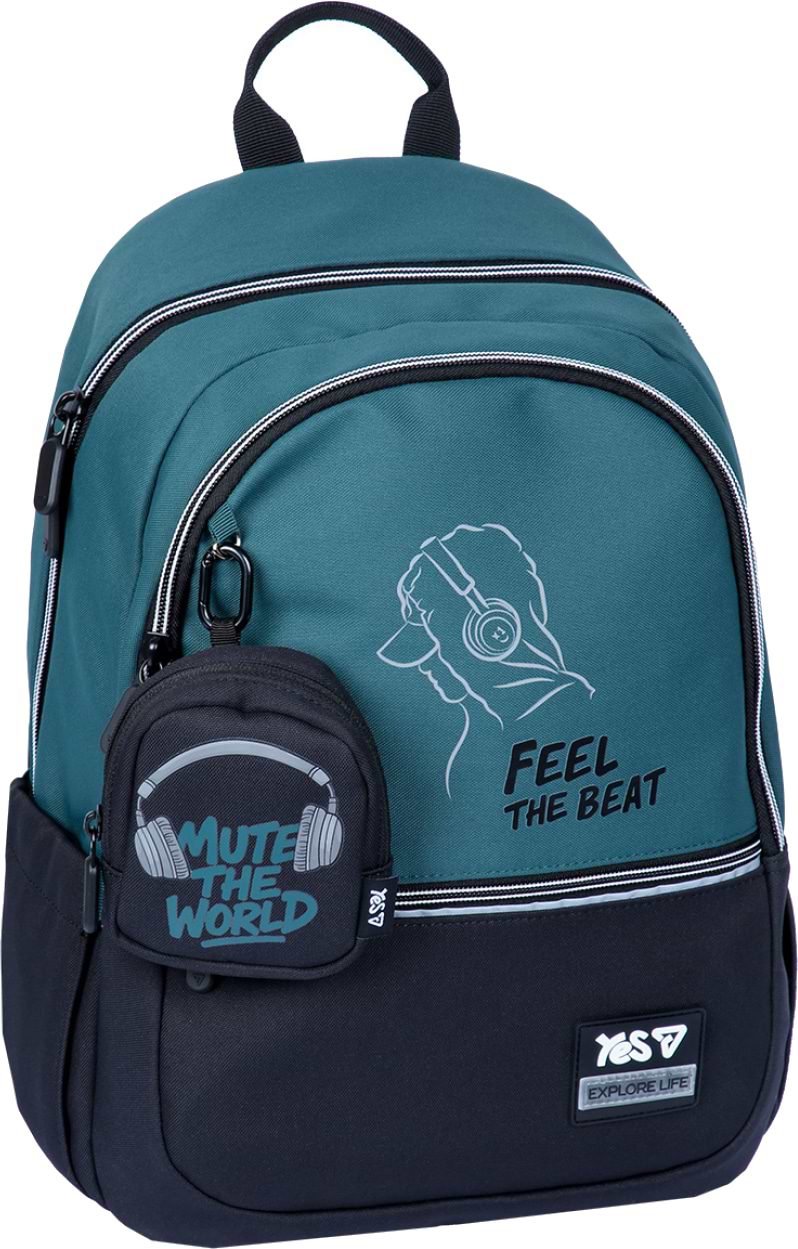Рюкзак школьный YES TS-113M Feel the Beat (550324)